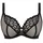 Freya Loveland Damen Bügel-BH, Bombshell Black, 75F - 75F