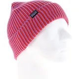 Patagonia Fishermans Rolled Beanie Mütze-Rot-One Size