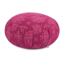 Bodhi Maharaja Collection: Meditationskissen Zafu 'Lotus' berry, Dinkelhülsen rosa No Size