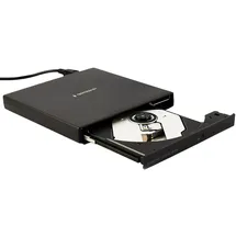 Gembird Externes USB-DVD-Laufwerk – Plug-and-Play, kompatibel mit Laptop und PC, unterstützt CD- und DVD-Wiedergabe