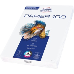 Avery, Kopierpapier, Drucker- und Kopierpapier (100 g/m2, 250 x, A4)