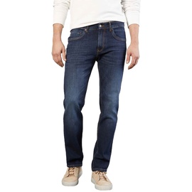 MAC Arne Pipe enge Stretch-Jeans in dark blue Waschung-W32 / L30