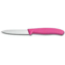 Victorinox Gemüsemesser Swiss Classic 8 cm, Mittelspitz, gerader Schliff, pink