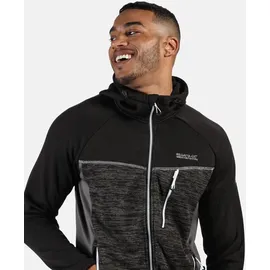 Regatta Strickjacke mit Kapuze Schwarz / Grün S