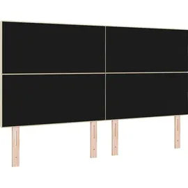 vidaXL Kopfteil mit Kopfteil Creme 180 cm