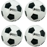Best Sporting Fußball Superstar Classic , schwarz/weiß, 4 Stück