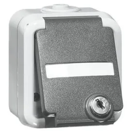 PEHA by Honeywell Schuko-Steckdose 1-fach Grau