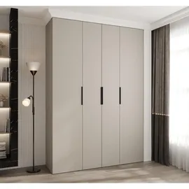 abiks möbel Drehtürenschrank COMO 170 x 245,5 x 40 cm Schwarz