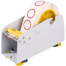 Sprintis Etikettenspender KPXX000270, manuell, Tisch- bis 75 mm Rollenbreite, Metall, grau