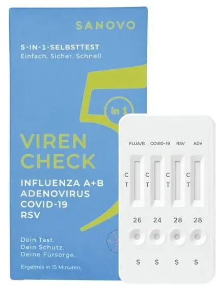 OTTO Office Selbsttest 5-in-1 Schnelltest Viren Check