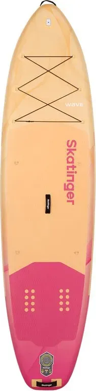SKATINGER Wave Gelb 11'6