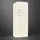 Smeg FAB30RCR6 Retro-Kühl-Gefrierkombination (222 l, 1720 mm hoch, Creme)