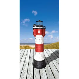 J.W. JW Solar-Leuchtturm Roter Sand 80 cm 2639-01