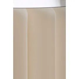 Trend-Center Beistelltisch H 40 cm DREL, Ø 40 cm - Creme Papier - Glas