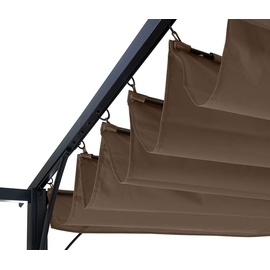 Mendler Pergola 3,50 x 3,50 m taupe