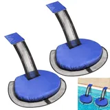 ConBlom 2 Stück Tierrettende Fluchtrampe für Pool, schwimmende Rampe Schwimmbadzubehör, Pool-Kritter-Rampe, Schwimmende Rampe Geräte