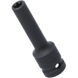 BGS 5204-10 Impact Nuss / Krafteinsatz E-Profil tief SW E10 Antrieb 12,5mm (1/2") für Schlagschrauber geeignet