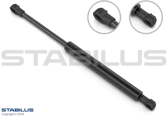 STABILUS Gasfeder, Heckscheibe set354710 für RENAULT