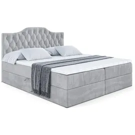 altdecor Boxbett, VILA-1 - 160x200 cm - H3 - Hellgrau