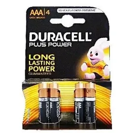 Duracell Plus Power AAA 4 St.