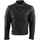 Rusty Stitches Super Jari V2 Motorrad Lederjacke Schwarz 5XL