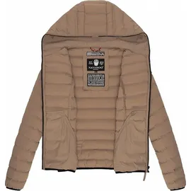 Navahoo Damen Stylische Steppjacke Übergangsjacke mit Kapuze Neevia