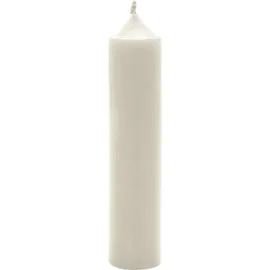Kerzenfarm Hahn Stabkerzen 100 x 22 mm 25 St. elfenbein