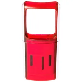 Wedo Lupe eckig beleuchtet rot