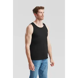 FRUIT OF THE LOOM Tanktop schwarz 3XL