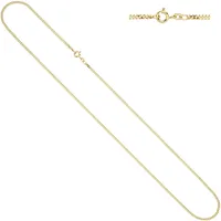Goldkette JOBO Halsketten Gr. Gelbgold 333, Länge: 80 cm, goldfarben (gelbgold 333) Damen Goldketten Panzerkette 333 Gold 80 cm 2,1 mm