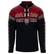Dale of Norway 140th Anniversary Pullover Navy / Rot / Weiß XL