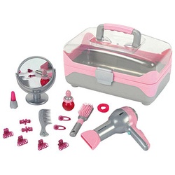 klein Spielzeug-Frisierkoffer 5862 grau, pink