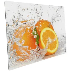 mySPOTTI Mini-Spritzschutz »Aqua-Orange«, Aluverbund, Orange