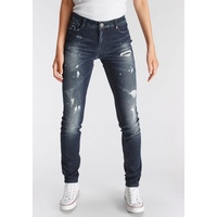 Alife & Kickin Low-rise-Jeans Laser SLIM-FIT NolaAK NEUE KOLLEKTION blau 32