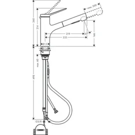 Hansgrohe Zesis M33 chrom 74803000