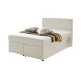 deinbett Boxspringbett ¦ creme ¦ Maße (cm): B: 180 H: 105