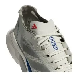 adidas Adizero Boston 12 Core White / Matte Silver / Pure Ruby 40 2/3