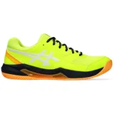 Asics Gel-Dedicate 8 Padel Sneaker, Safety Yellow White, 45