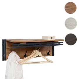 MCW Wandgarderobe MCW-A27 75 x 24 x 24 cm Eiche