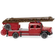 Wiking Magirus Feuerwehr-Drehleiter DL 25h 086233 H0