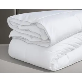 RIBECO Kunstfaserbettdecke RIBECO "Isabel", weiß, B:135cm L:200cm, Bezug: 100% Polyester. Füllung: 100% Polyester, Bettdecken, Luxus Daunenfeeling mit natürlichem Milbenschutz