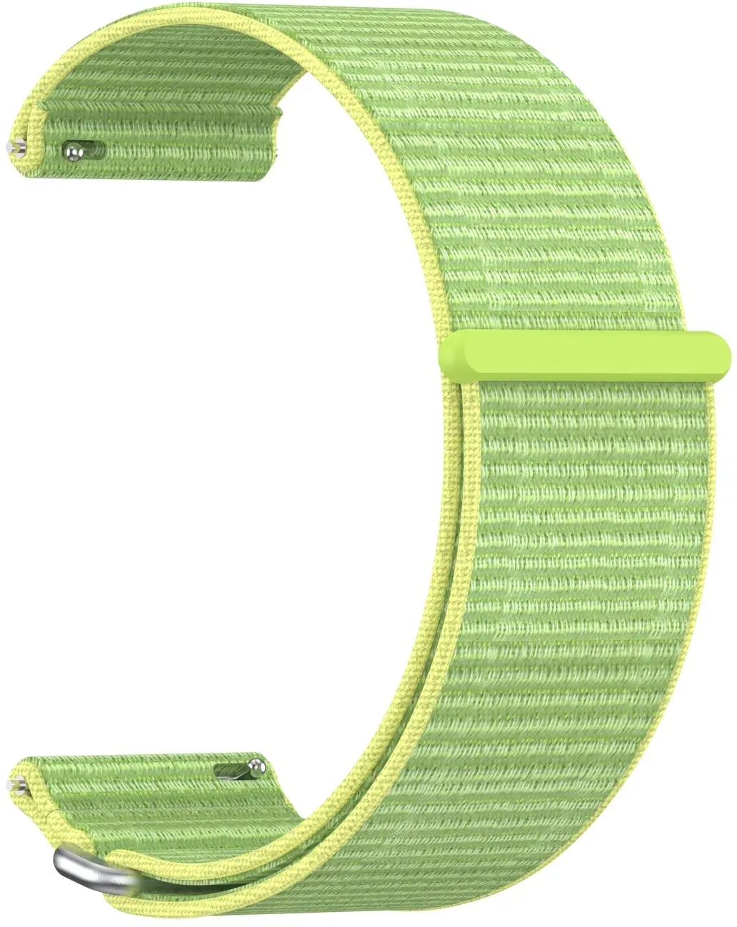 Strap-it Mobvoi TicWatch Pro 5 Enduro Armband Nylon für Mobvoi TicWatch Pro 5 Enduro - Fluoreszierend - Klettverschluss