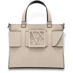 Armani Exchange für Damen. 9426900A874U1092 Beige Einkaufstaschen (OSFA), Lässig, Polyurethan