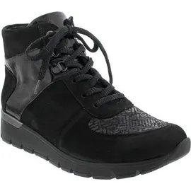 WALDLÄUFER Freizeit Schnürer schwarz, 626K82