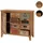 Mendler Apothekerkommode 80 x 91 x 40 cm Braun