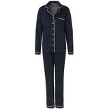 S.Oliver Damen Pyjama nachtblau Gr.44/46