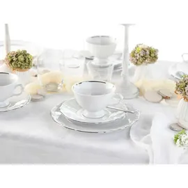 CreaTable Maria Theresia Kaffeeservice 18-tlg. weiß