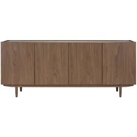 miliboo Vintage-Sideboard 180 x 0 x 0 cm Braun