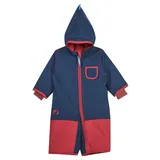 Finkid - Winteroverall PIKKU WINTER EKO in navy/red, Gr.122/128