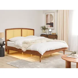 Beliani Varzy 180 x 200 cm Braun
